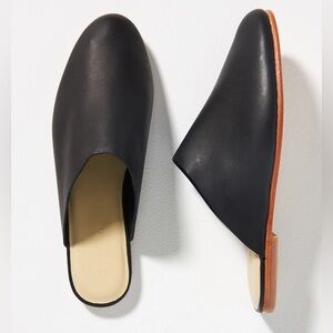 Nisolo Lima Slip-on Mule, black, size 8.5